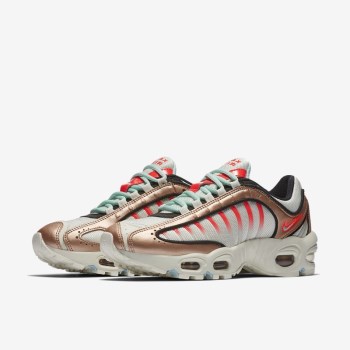 Nike Air Max Tailwind IV - Női Utcai Cipő - Metal Piros/Platina/Türkiz